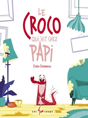 cover image of Croco qui vit chez Papi (Le)